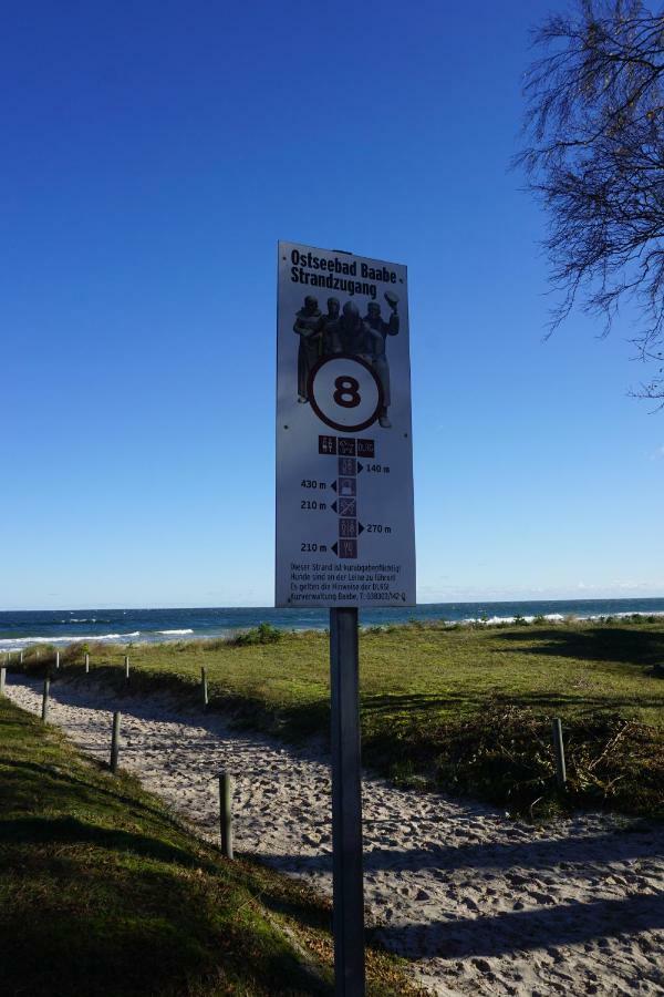 Ferienhaus "Seeloewe Baabe" Buitenkant foto